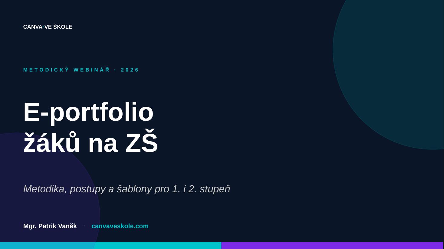 Náhled — Webinář slides